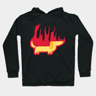 Hot dog. Hoodie